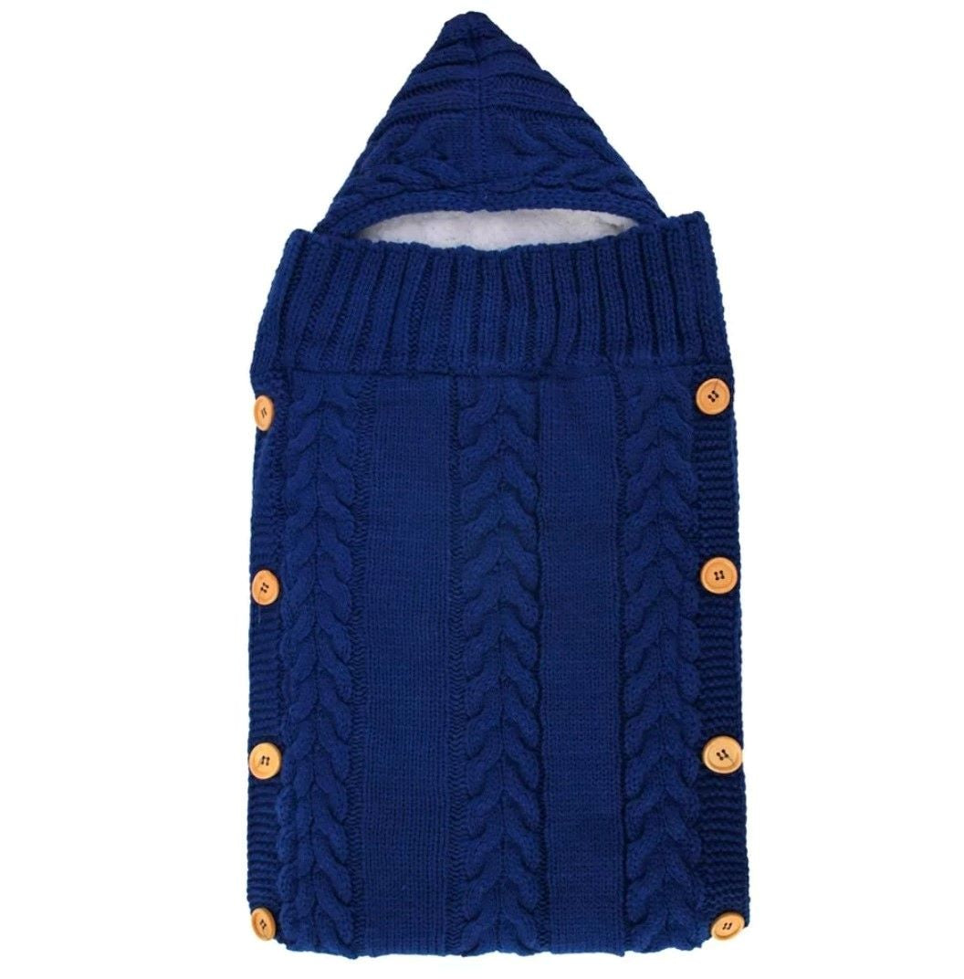 BonBini's® baby voetenzak DarkBlue