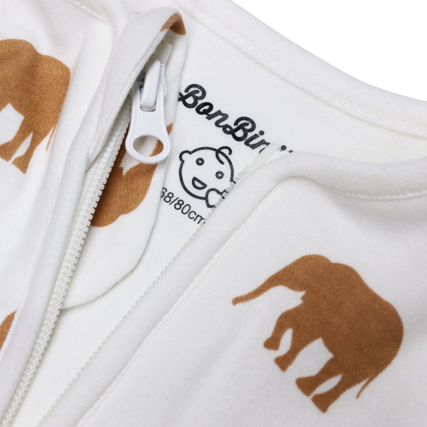 BonBini's® baby slaapzak Elephant maat 80