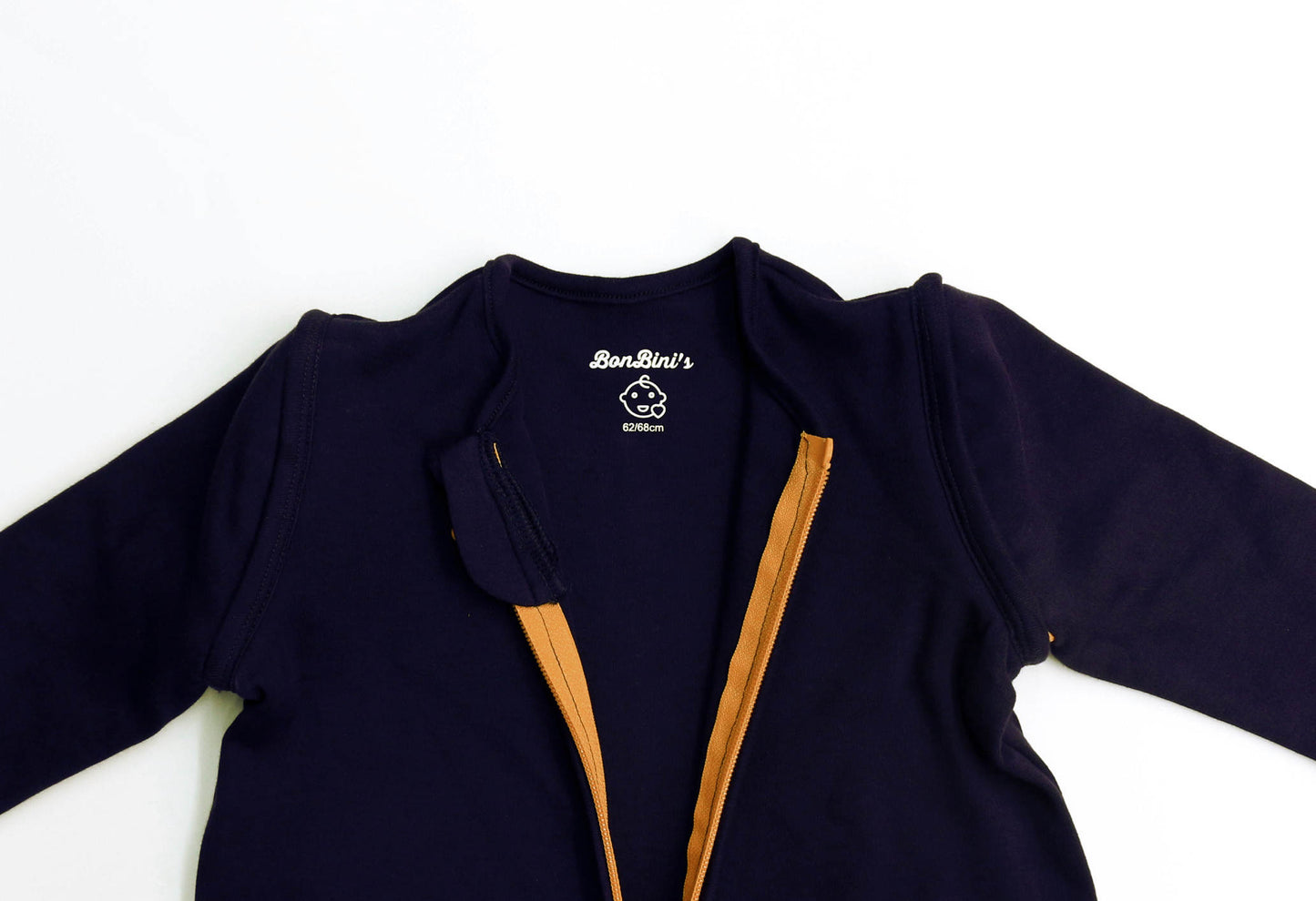 BonBini's® - baby slaapzak - duo pack Dark Blue & Elephant - maat 68 80