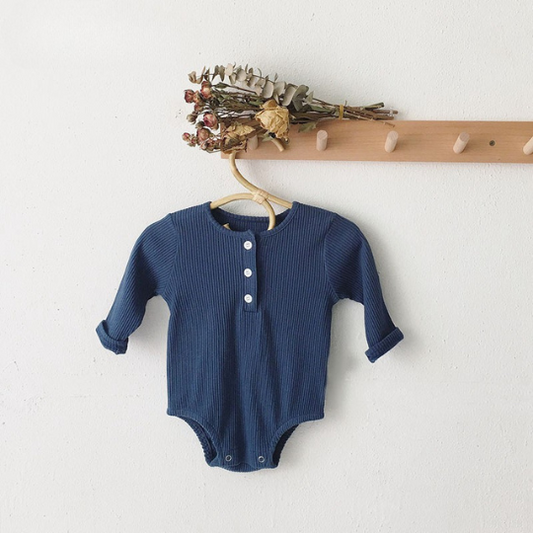 BonBini's® romper & baby broek Blue Mood 3-6 maanden