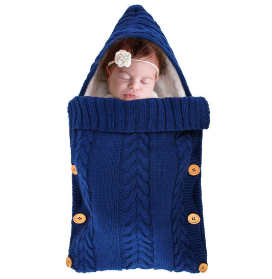 BonBini's® baby voetenzak DarkBlue