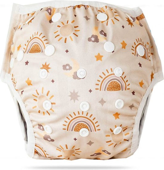BonBini's® zwemluier Sunshine taupe