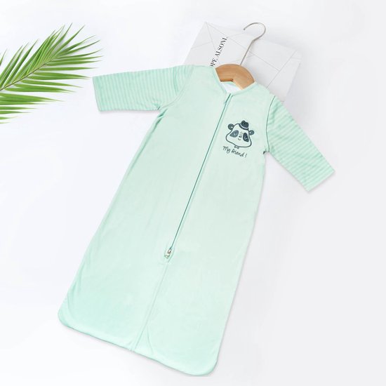 BonBini's® baby slaapzak Green Panda maat 80