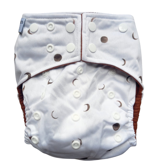 BonBini's® wasbare luier Maan