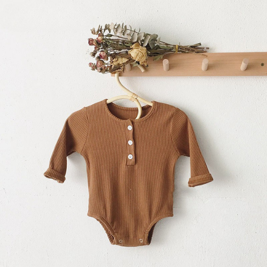 BonBini's® romper & baby broek Autumn Brown 3-6 maanden