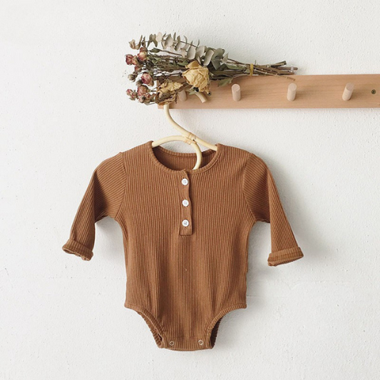 BonBini's® romper & baby broek Autumn Brown 3-6 maanden