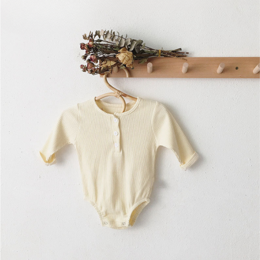 BonBini's® romper & baby broek Warm White - 3-6 maanden